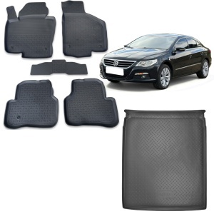 Pachet Tavita Portbagaj + Covoare VW Passat CC 2008-2017