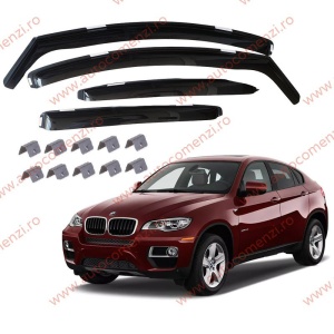 Paravanturi BMW X6 E71 2008-2015 (set fata-spate)