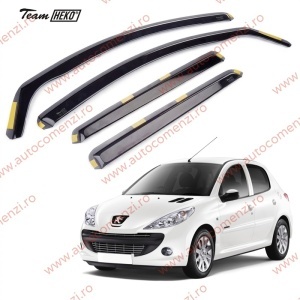 Paravanturi Heko PEUGEOT 206+ 2009-2013 Hatchback (set fata-spate)