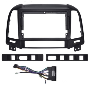 Rama Navigatie HYUNDAI Santa Fe II 2007-2012 - 9" / kit complet