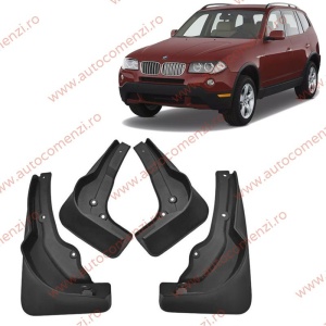 Set 4 aparatori noroi dedicate BMW X3 E83 2006-2010 Facelift