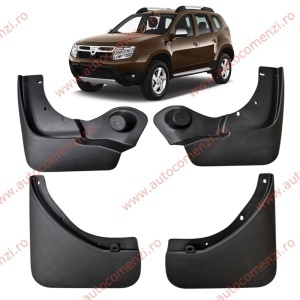 Set 4 aparatori noroi dedicate DACIA Duster I 2010-2017