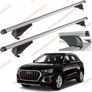 Set bare portbagaj AUDI Q3 II (F3) 2018-2025 - Aluminiu / cu cheie antifurt