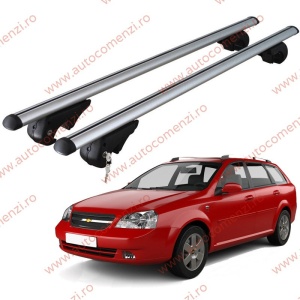 Set bare portbagaj CHEVROLET Lacetti 2002-2009 Combi - cu cheie antifurt / Aluminiu - 120 cm