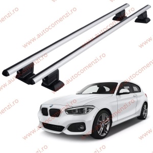 Set bare portbagaj cu BMW Seria 1 F20 / F21 2011-2019 - cu cheie antifurt / Aluminiu