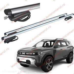 Set bare portbagaj cu cheie DACIA Bigster 2024-prezent - Aluminiu