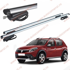 Set bare portbagaj cu cheie DACIA Sandero Stepway I 2008-2012 - ALUMINIU