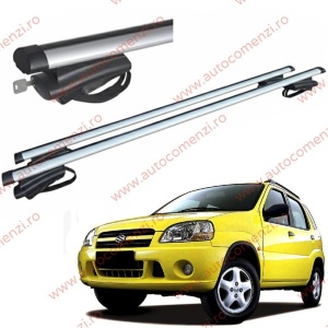 Set bare portbagaj cu cheie SUZUKI Ignis I 2000-2008 - ALUMINIU