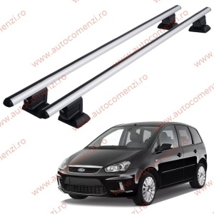 Set bare portbagaj FORD C-Max I 2003-2010 - cu cheie antifurt / Aluminiu