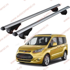Set bare portbagaj FORD Transit Courier I 2014-2023 - cu cheie antifurt / Aluminiu - 120 cm