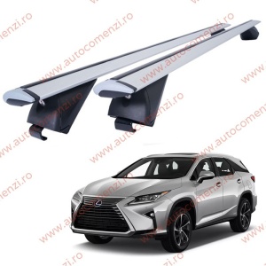 Set bare portbagaj LEXUS RX (AL20) 2016-2022 - Wingbar - Aluminiu / cu cheie antifurt