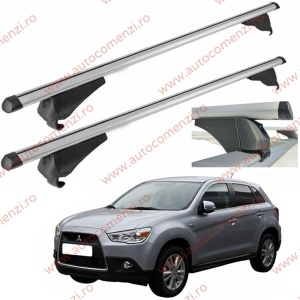 Set bare portbagaj MITSUBISHI ASX I 2010-2023 - Aluminiu / cu cheie antifurt