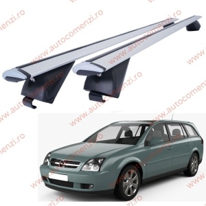 Set bare portbagaj OPEL Vectra C 2002-2010 Combi - Wingbar - Aluminiu / cu cheie antifurt