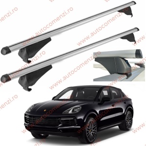 Set bare portbagaj PORSCHE Cayenne III 2018-prezent - Aluminiu / cu cheie antifurt