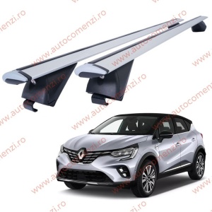 Set bare portbagaj RENAULT Captur II 2019-prezent - Wingbar - Aluminiu / cu cheie antifurt