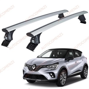 Set bare portbagaj RENAULT Captur II (JB/JE) 2019-prezent Hatchback - ALUMINIU - prindere la usa - Wingbar