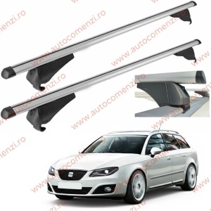 Set bare portbagaj SEAT Exeo 2008-2013 Combi - Aluminiu / cu cheie antifurt