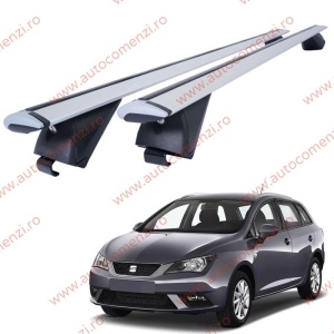 Set bare portbagaj SEAT Ibiza IV 2008-2017 Combi - Wingbar - Aluminiu / cu cheie antifurt