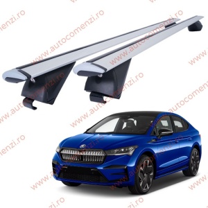 Set bare portbagaj SKODA Enyaq 2021-prezent - Wingbar - Aluminiu / cu cheie antifurt