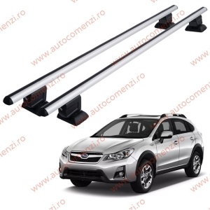 Set bare portbagaj SUBARU XV I 2012-2017 - cu cheie antifurt / Aluminiu