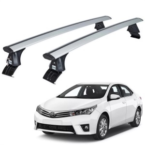 Set bare portbagaj TOYOTA Corolla XI (E170) 2012-2018 Sedan - ALUMINIU - prindere la usa - Wingbar