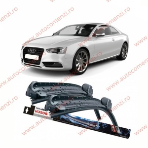 Set stergatoare parbriz AUDI A5 I 2007-2017 (sofer + pasager) BOSCH