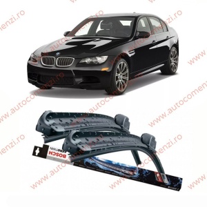 Set stergatoare parbriz BMW Seria 3 E90 2004-2011 Sedan (sofer + pasager) BOSCH