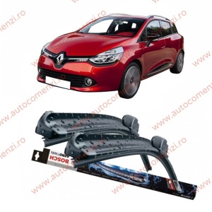 Set stergatoare parbriz RENAULT Clio IV Grandtour 2012-2022 (sofer + pasager) BOSCH