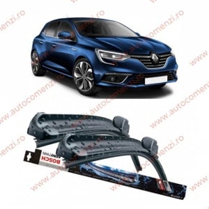Set stergatoare parbriz RENAULT Megane IV 2016-prezent (sofer + pasager) BOSCH