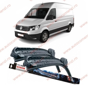 Set stergatoare parbriz VW Crafter II 2017-prezent (sofer + pasager) BOSCH