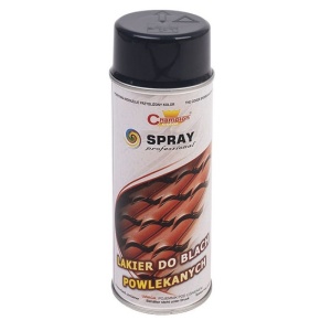 Spray vopsea Champion pentru tabla Maro + Gri 400ml