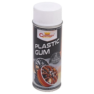 Spray vopsea Profesional Champion cauciucata Alb