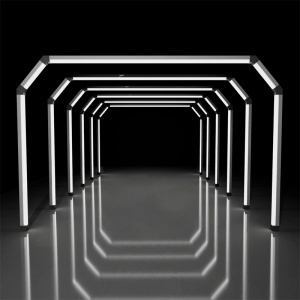 Tunel LED detailing auto 1470W, 6000K -culoare alb rece, 4m x5,244 m