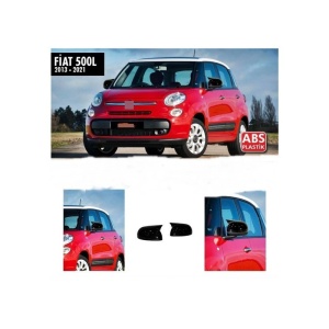 Capace oglinda tip BATMAN FIAT Punto Evo 2009-2012 - negru lucios - BAT10026/C525-BAT2