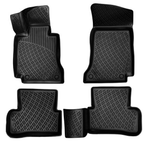 Covoare auto tavita MERCEDES Clasa C W205 2015-2023 (5 bucati)