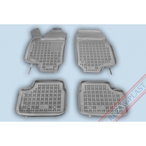Covoare cauciuc OPEL Astra G 1998-2009 - tip tavita - gri - REZAW PLAST