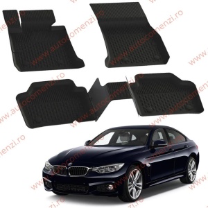 Covoare cauciuc tavita BMW Seria 4 F36 2014-2020 Grand Coupe (Ultra SHL)