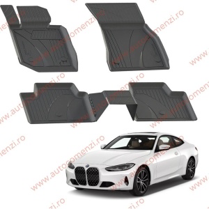 Covoare cauciuc tavita BMW Seria 4 G26 Gran Coupe 2020-prezent (Ultra Pro SHL)