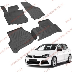 Covoare cauciuc tavita VW Golf VI 2008-2012 (Ultra SHL)