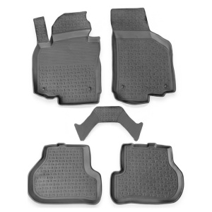 Covoare VW Golf VI 2008-2012 - tip tavita - 100% cauciuc - SEINTEX