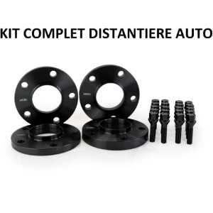 KIT 4 Distantiere MERCEDES Clasa E Coupe C207 2009-2016 - 2 cm spate / 1.5 cm fata (distantiere + prezoane)