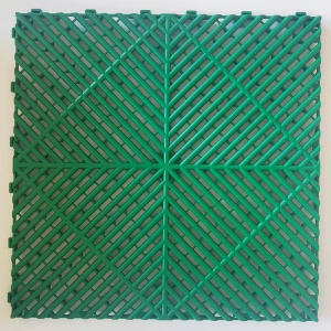 Pardoseala modulara ventilata 40 x 40 x 1,8 cm / Verde