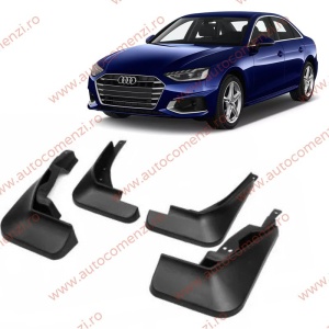 Set 4 aparatori noroi dedicate AUDI A4 B9 2020-2025 Facelift Sedan