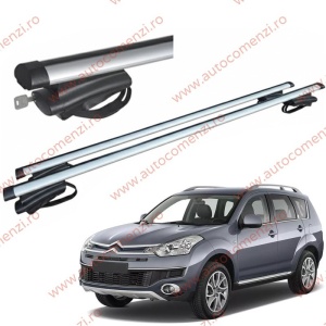 Set bare portbagaj cu cheie CITROEN C-Crosser 2007-2012 - Aluminiu