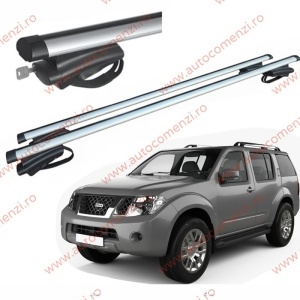 Set bare portbagaj cu cheie NISSAN Pathfinder III 2004-2014 - ALUMINIU