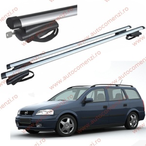 Set bare portbagaj cu cheie OPEL Astra G 1998-2009 Combi - ALUMINIU