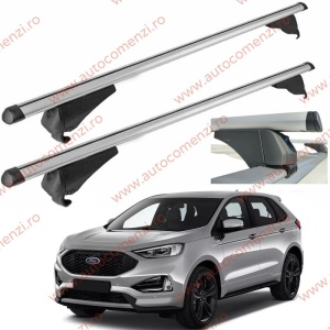Set bare portbagaj FORD Edge II (CD539) 2019-2021 Facelift - Aluminiu / cu cheie antifurt