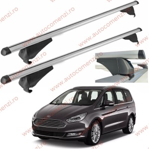 Set bare portbagaj FORD Galaxy III 2015-2022 - Aluminiu / cu cheie antifurt