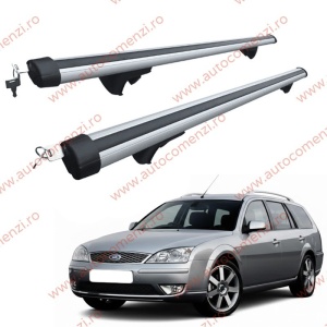 Set bare portbagaj FORD Mondeo MKIII 2000-2007 Combi - Aluminiu / cu cheie antifurt - 120 cm