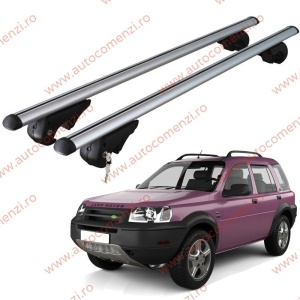 Set bare portbagaj LAND ROVER Freelander I (L314) 1997-2006 - cu cheie antifurt / Aluminiu - 120 cm